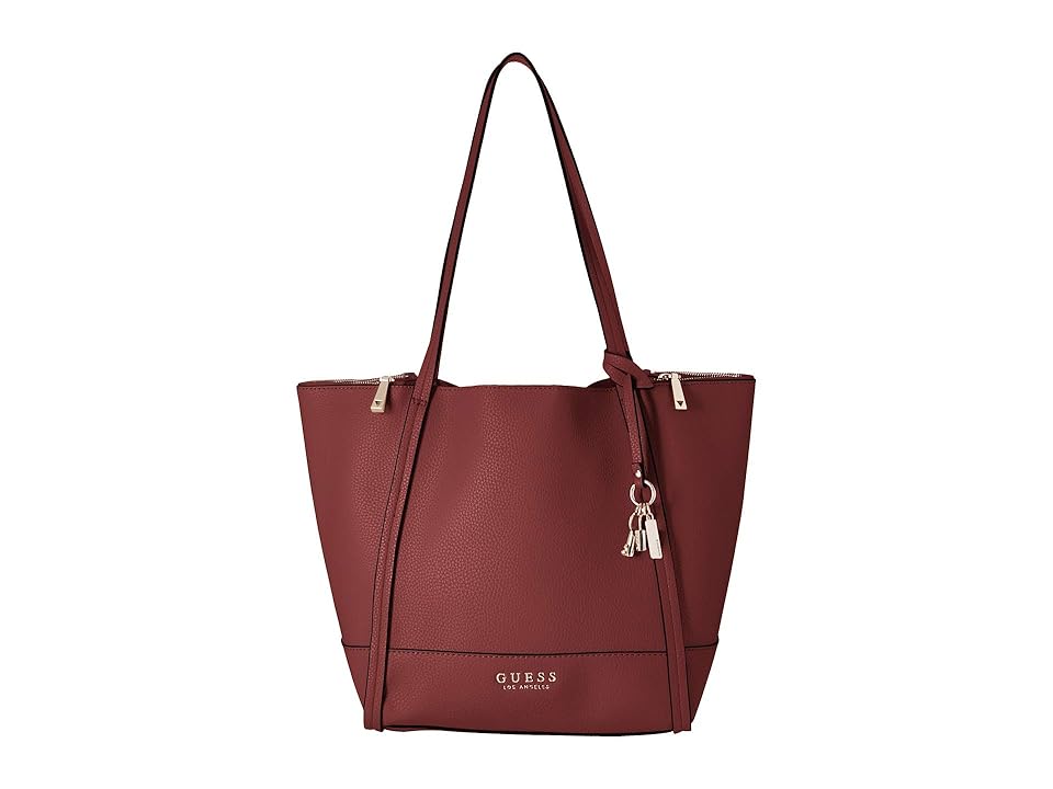 

GUESS Heidi Tote (Burgundy) Handbags