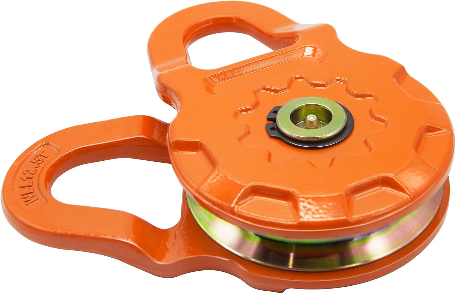 YUUCOO Snatch Block, 50,000 lbs (25T) Minimum Breaking Strength, 25,000 lbs (12.5T) Working Load Limit, for Synthetic Rope and Steel Cable Winch Lines, for Tractor, Truck, ATV & UTV : Automotive