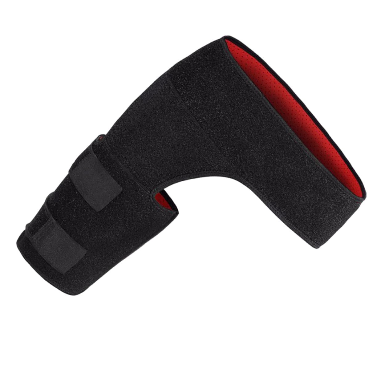 Premium Fitness Lumbar Belt with Thigh Support for Weightlifters Breathable Compression Brace for Waist and Leg Support Protective Wrap for Men and Women Black Red