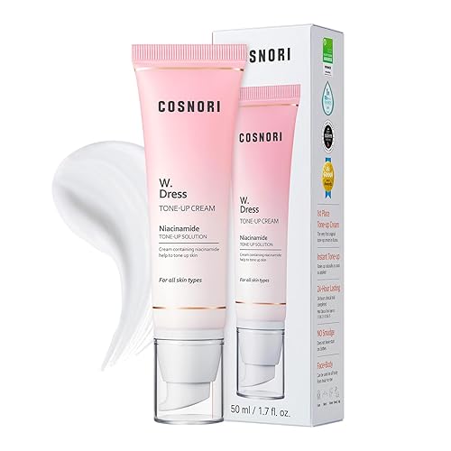 COSNORI W. Crema para Tono de Vestido - Equilibrador Rápido del Tono de la Piel  Unifica la Complejión - Sin Maquillaje, Aspecto Natural -
