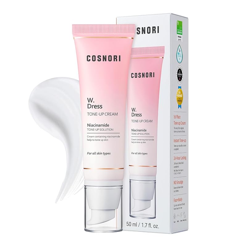 Creme facial e corporal com cor COSNORI W. Dress Tone-Up Cream, 50 mL