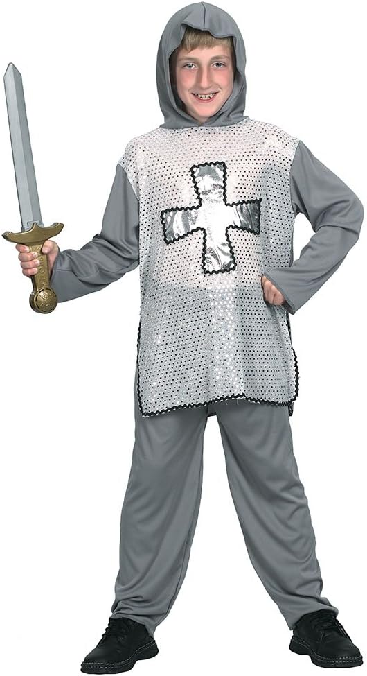 Bristol Novelty CC525 Knight Costume, Small, Approx Age 3 -5 Years, Knight (S)