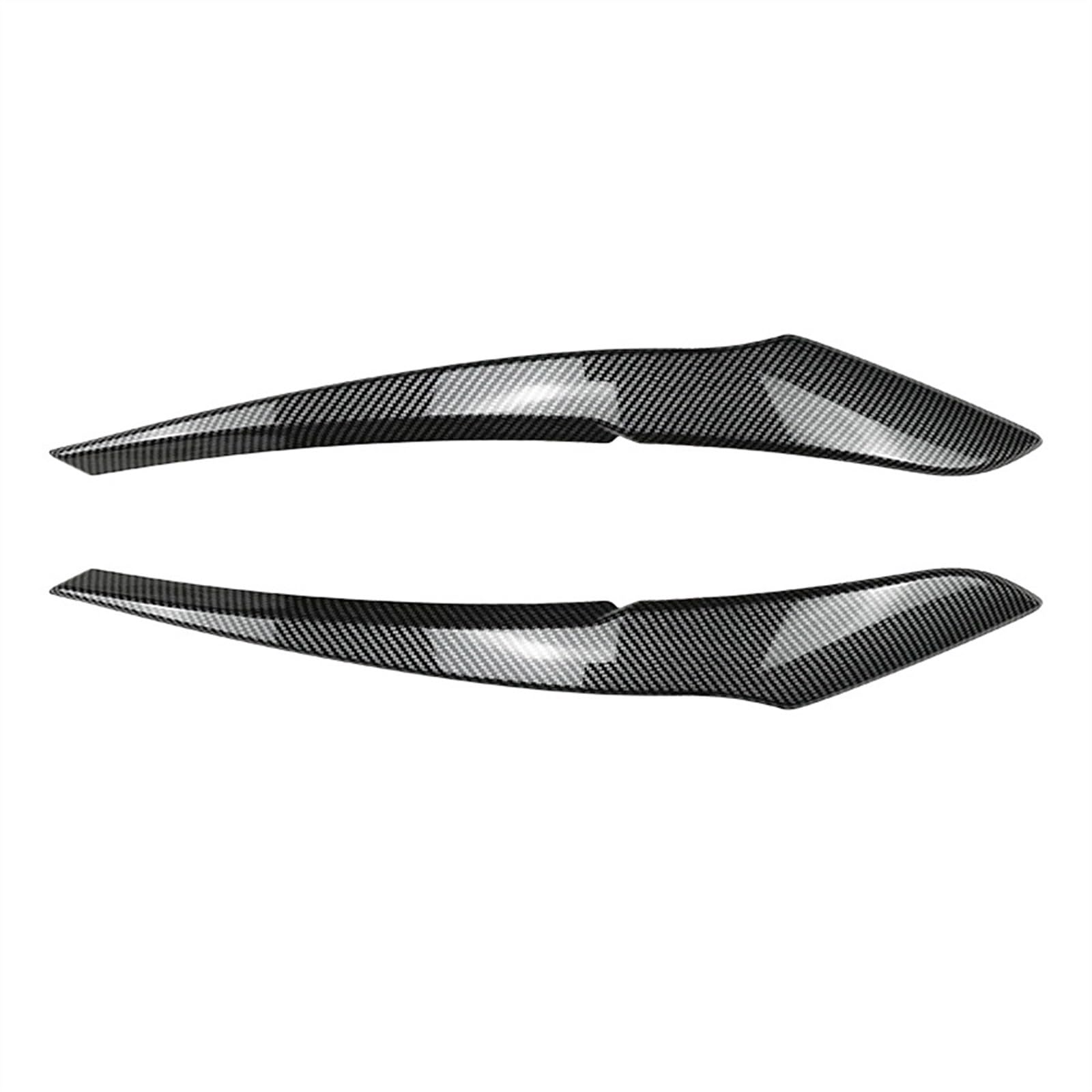 Car Eyelid Halogen Headlight Eyebrows Cover Sticker for 116i 118i 120d 120i 125i M135i F20 F21 Pre-Lci 2011-2014(Carbon Look)