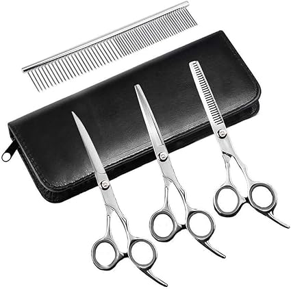 grooming shears set