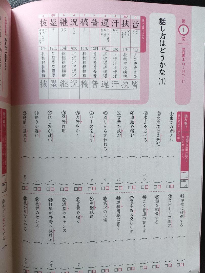 Amazon.co.jp: 令和5年度 新しい国語 新出漢字学習 1 東京書籍 教科書