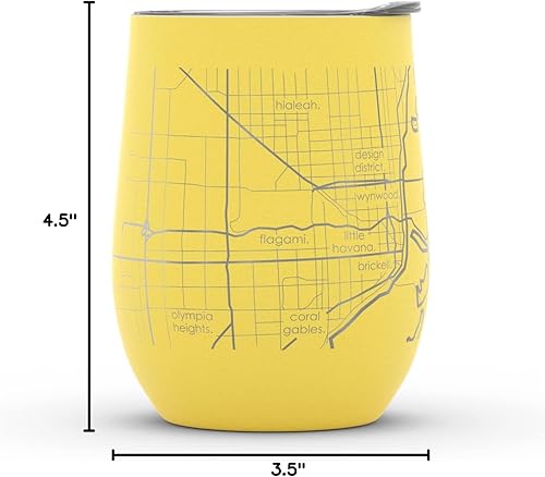 Vista 915 de Well Told Lexington Kentucky Map - Vaso de vino aislado con grabado de mapa de Kentucky, taza de acero inoxidable grabada (12 onzas, verde domingo)