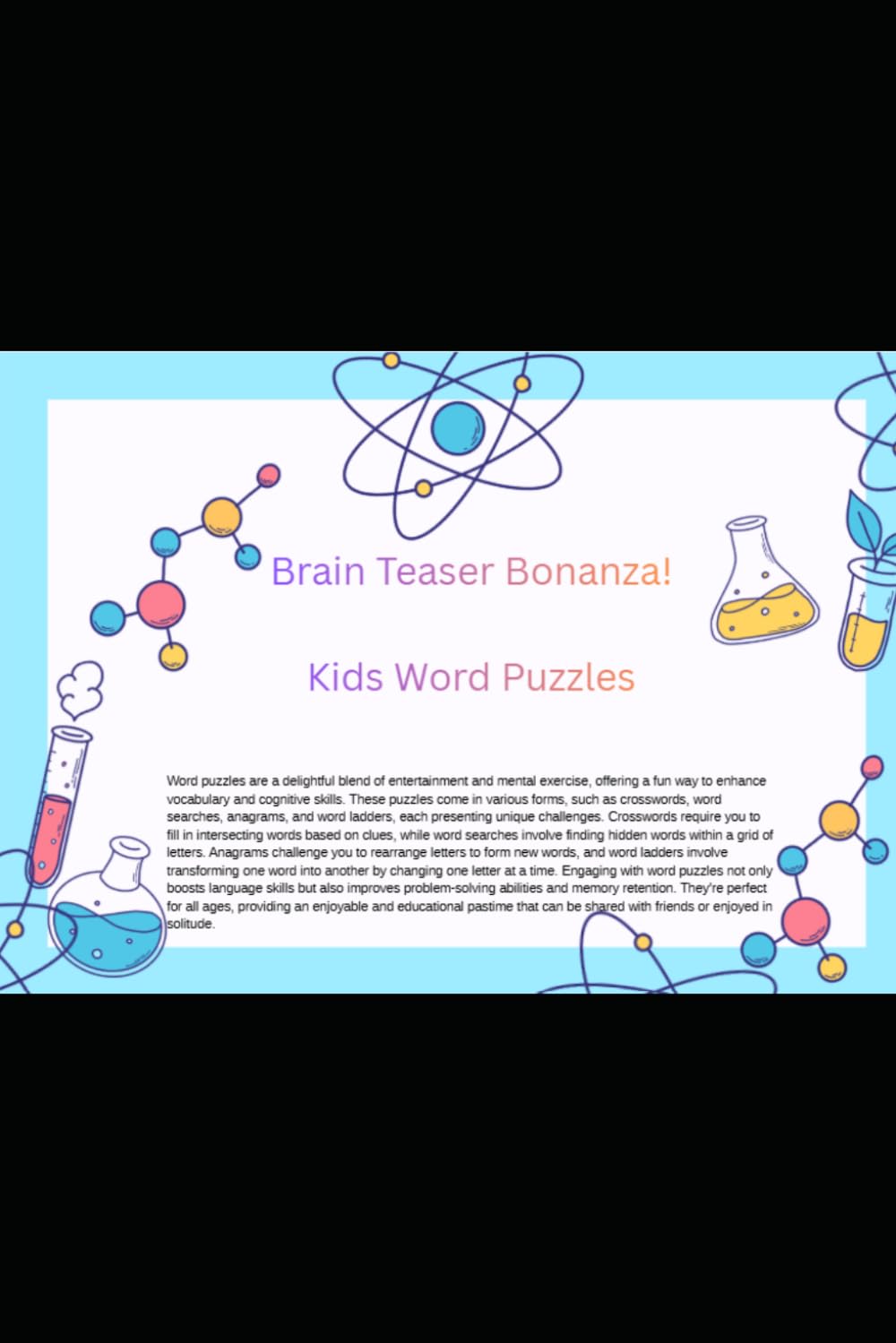 Brain Teaser Bonanza | Word Puzzle