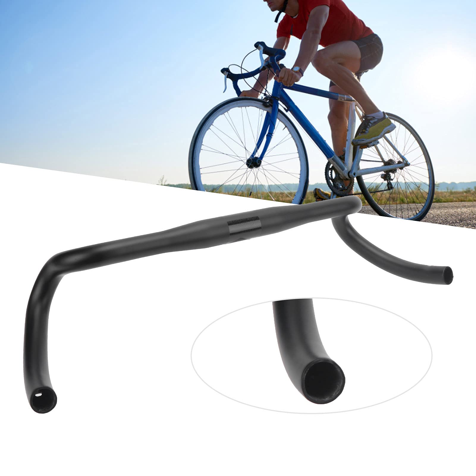 Vollcarbon-Lenker, 30 Grad gebogen, für Mountainbike und Rennrad (400 mm) Sports & Outdoors