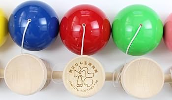 大空工房　けん玉　5連大皿 けん玉 :: 日本けん玉協会認定品 :: 山形工房（大空、太陽