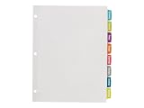 Avery Big Tab White Label Tab Dividers (Pack of 4) – view 5