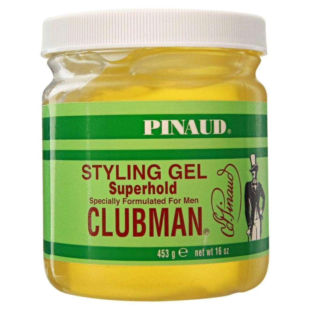 Clubman Superhold Styling Gel, 16 oz