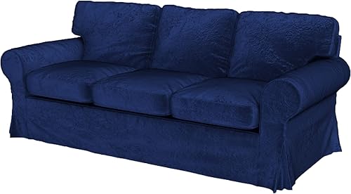 Miniatura 37 de Funda de repuesto para sofá UPPLAND resistente hecha compatible con funda de sofá IKEA UPPLAND 3 de tres plazas, color beige (poliéster) Uppland