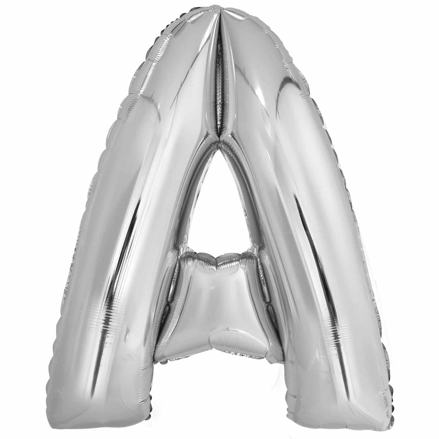 Amscan 9915595 Large Letter 'A' Silver