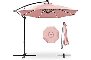 Best Choice Products: Lavish Pink Parasol, Your Oasis Escape
