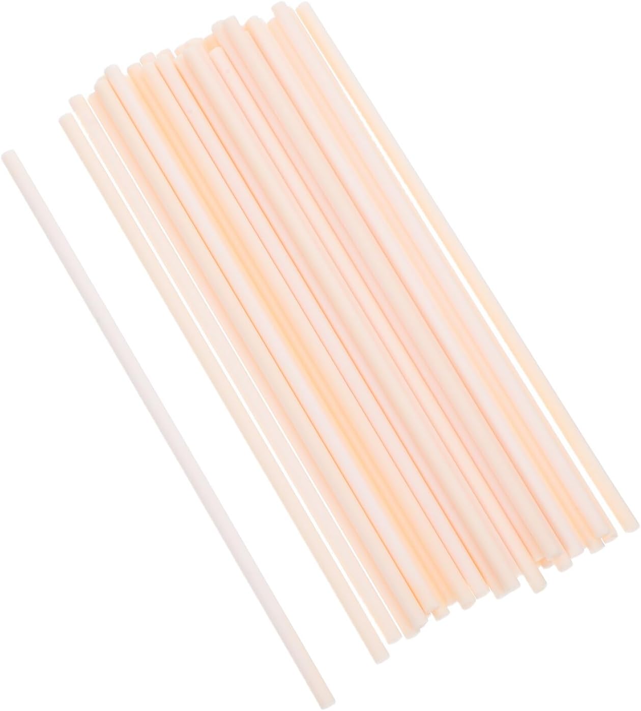 ARTSEWPLY 30pcs High Temperature Ceramic Hanging Burning Rods for Kiln Firing, Reusable 2.5mm Diameter X 10cm Sturdy Kiln Tools for Jewelry Making and Pottery Crafts