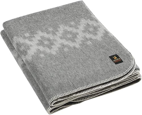 Miniatura 160 de Manta gruesa de lana de alpaca pesada para acampar al aire libre en interiores, mantas suaves de lana de alpaca peruana que vienen en diseño étnico