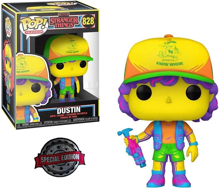 POP Vinyl: Stranger Things - Dustin (Blacklight)