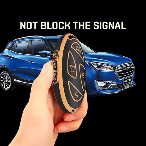 Miniatura 5 de ontto Funda para llavero de 7 botones compatible con llave inteligente Hyundai 2023, carcasa de TPU duradera para llave de automóvil, protección