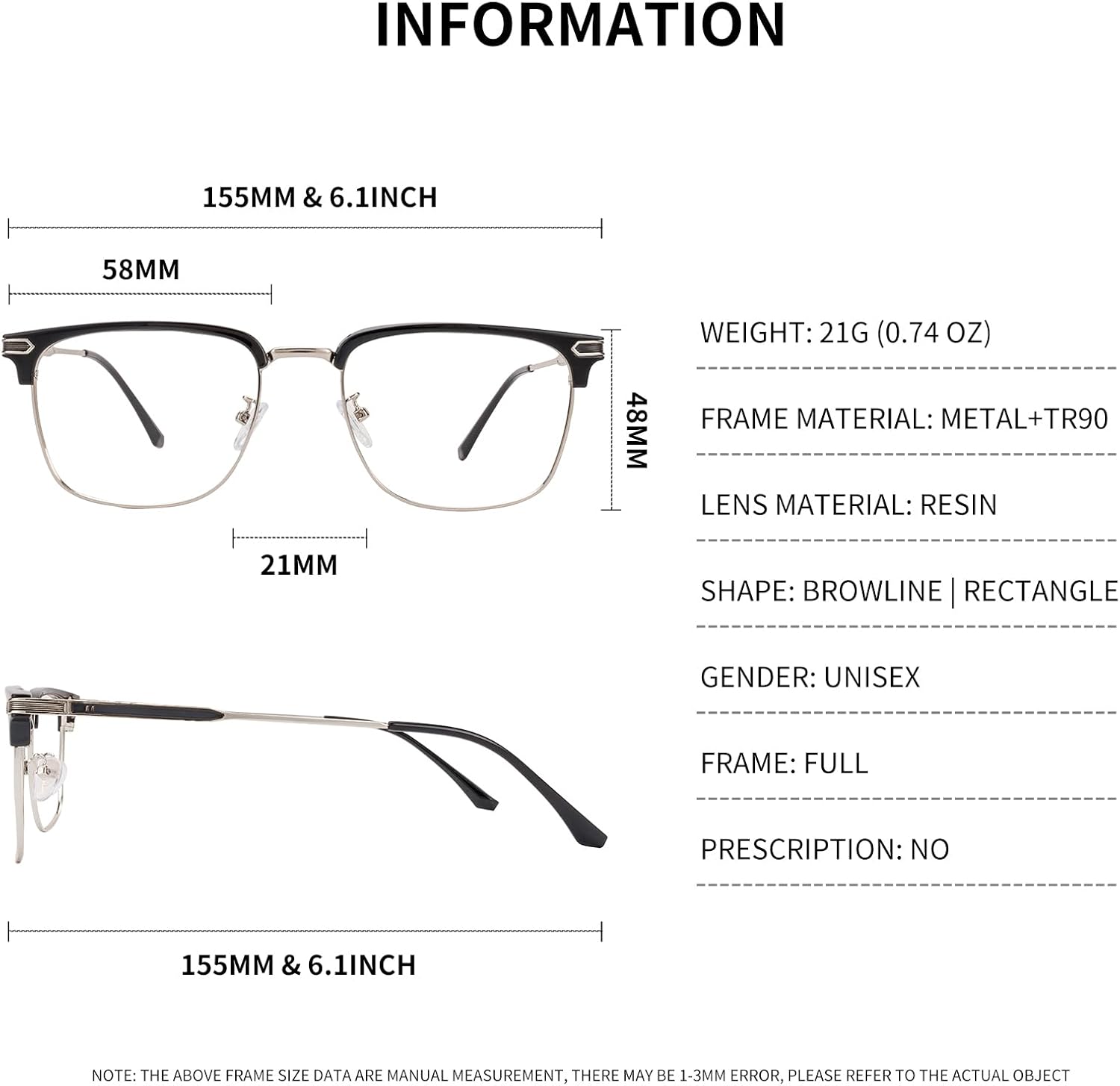 Blue Light Blocking Glasses for Men Anti-Fatigue Computer Monitor Gaming Glasses Prevent Headaches Glasses - Image 7