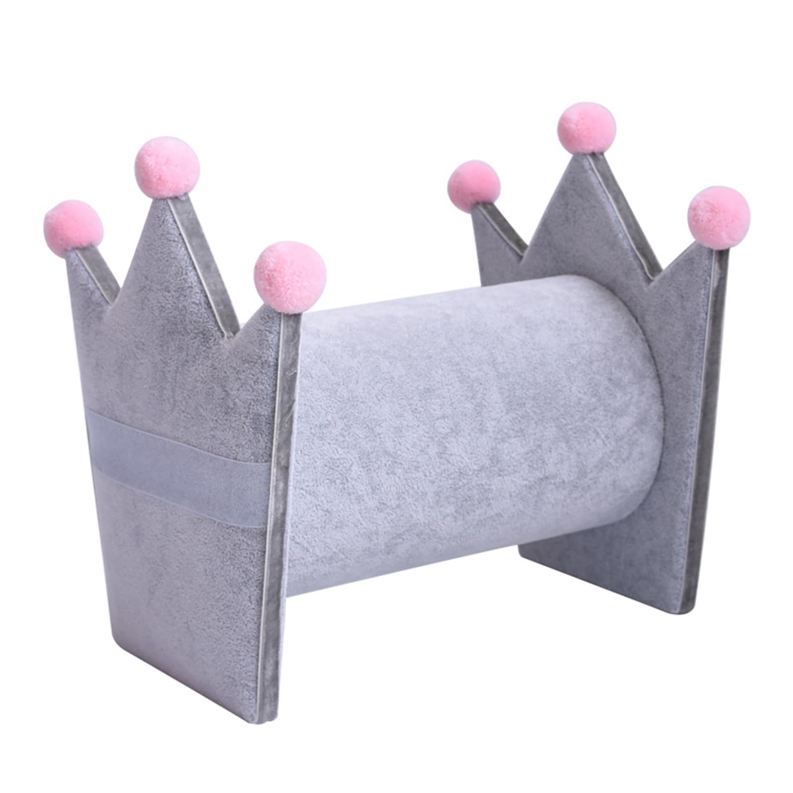 Plüsch-Haar-Accessoire-Organizer, Ständer, Haarspangen, Halter, Nadeln, Armbandhalter, Ohrring-Display, Regal, Plüsch-Textur