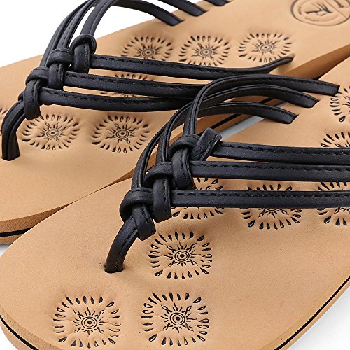 Stylish Women's Home Slippers, Lightweight Cushioned Anti-Skid Flat Flip Flops for Indoor Comfort4