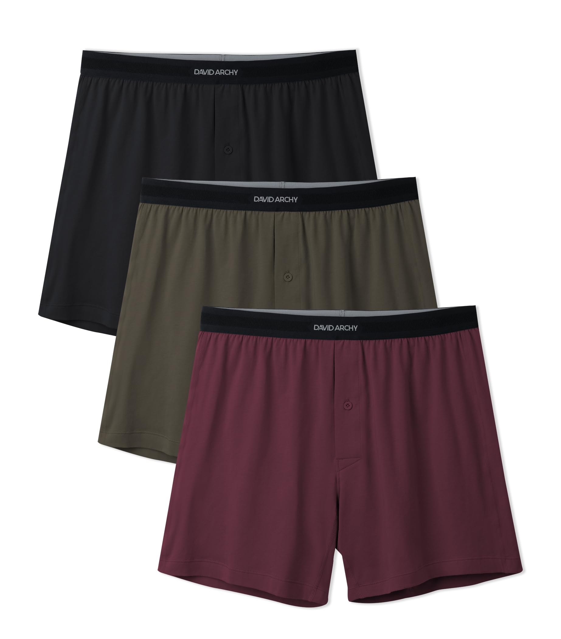 DAVID ARCHY Combed Cotton Boxers