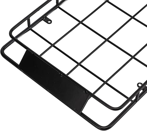 Miniatura 3 de Meiyya RC, portaequipajes de techo a control remoto, ligero, exquisito, antidesgaste, grande para 110 RC Crawler para SCX10