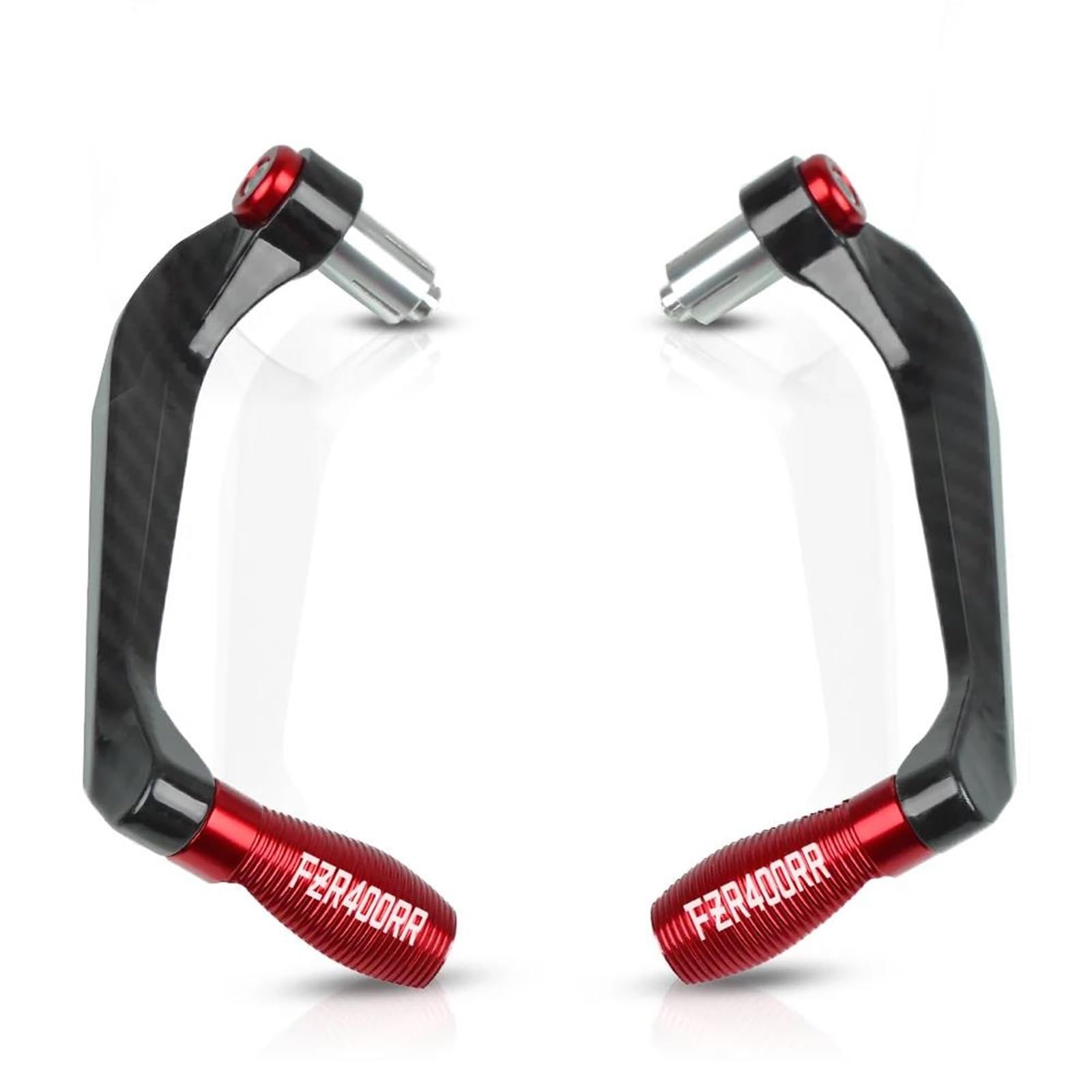 Garde de leviers Yamaha FZR400RR rouge antichoc pour sécuriser le frein