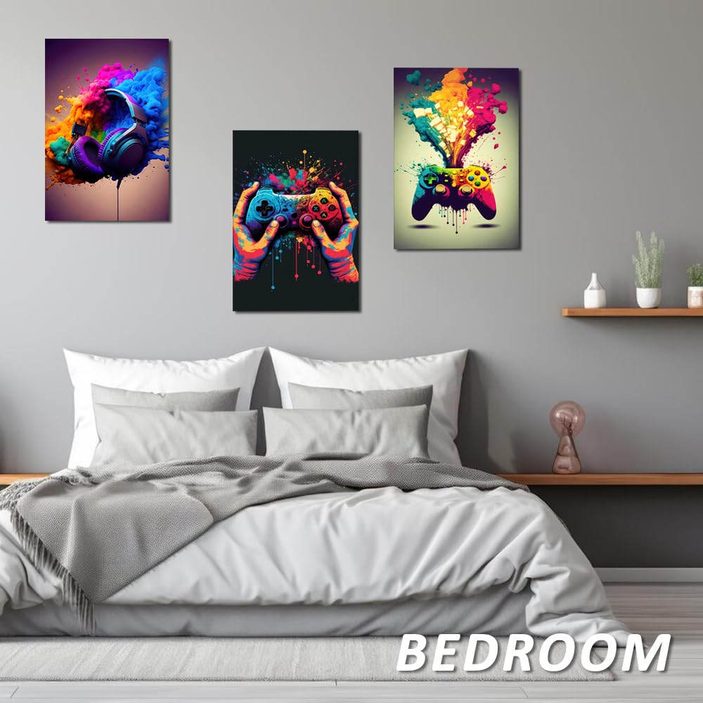 Canvas Schilderij Aap make-up Meisje Prints Schattige Dieren Poster Wall Art Foto voor Woonkamer Slaapkamer Muur Decor schilderij (60x90cm/24x36inch) Intern frame