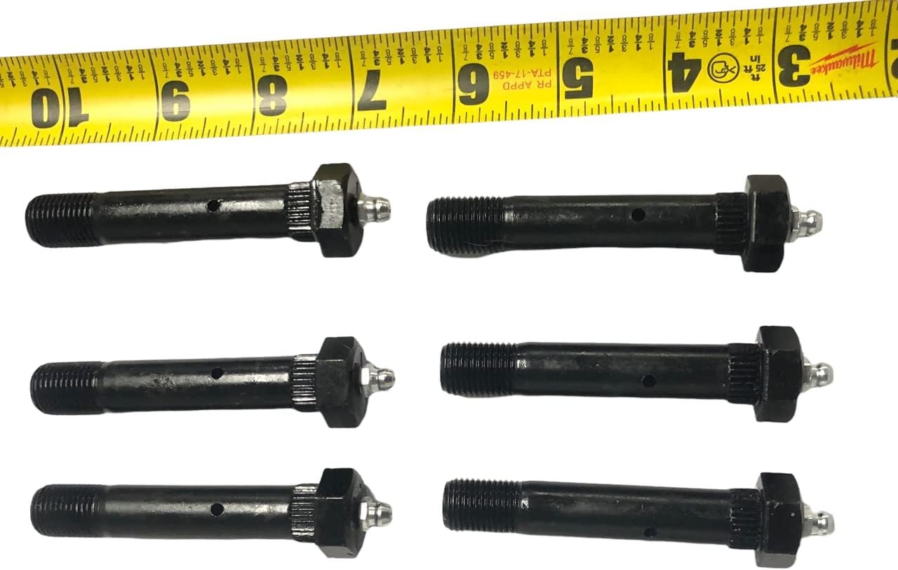 6 Trailer Axle Spring Shackle Wet Bolt Grease Fitting 9/16