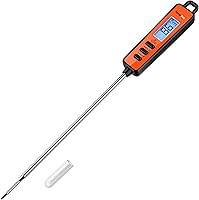 Vista 1 de Termómetro digital de carne ThermoPro TP01A para cocinar, líquido de vela, freír en aceite, caramelos, termómetro de cocina, termómetro de lectura