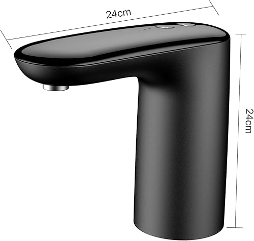 Miniatura 3 de YUHOME Bomba de botella de agua, dispensador de agua eléctrico portátil, carga USB, 2 modos de trabajo, interruptor automático de 5 galones, bomba