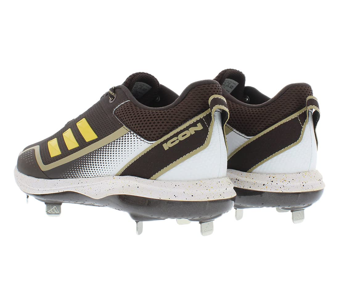 adidas As Icon 7 Padres Mens Shoes Size 12.5, Color: Brown/Yellow
