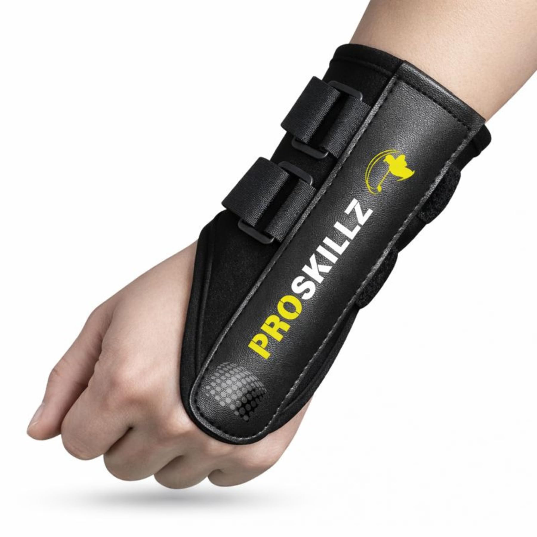 PROSKILLZ UK PRO Golf Wrist Brace – Swing Training Aid for Proper Wrist Angle, Stability & Injury Prevention – Adjustable, Breathable Wrist Support for Left & Right Handed Golfers (Large)