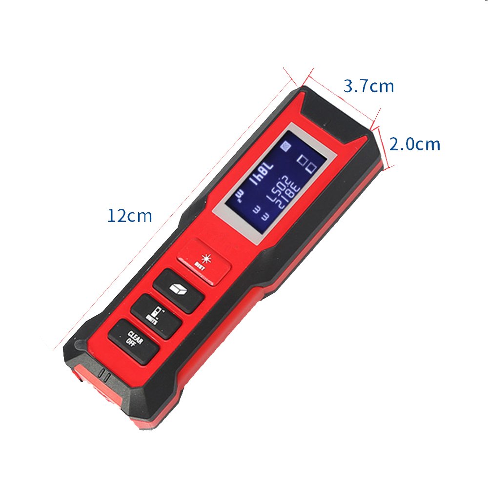 Cgoldenwall Laser Range Finder 30/45/70/100 metres Règle électronique de haute précision infrarouge Instrument de mesure Portable Poignée Digital Outil de mesure