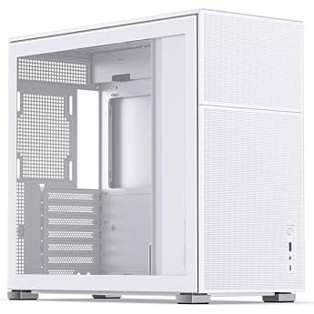 JONSBO D41 MESH ATX Case Tempered Glass White
