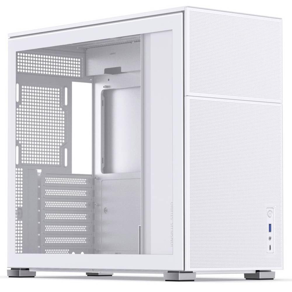 JONSBO D41 MESH ATX Gehäuse, gehärtetes Glas, Weiß