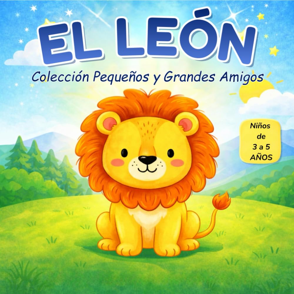 EL LEÓN: Colección Pequeños y Grandes Amigos