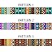 CollarDirect Tribal Dog Collar Aztec Pattern Adjustable Nylon Pet Collars for Small Medium Large Dogs Puppy (Pattern 2, Neck Fit 12