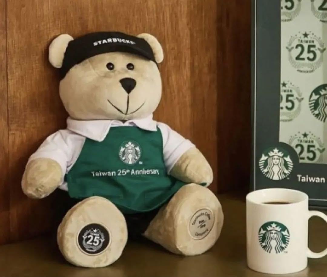 レア200体限定スターバックスベアリスタシリアルナンバージャンボ