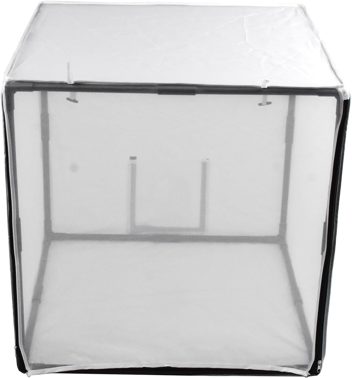 KAWTZP Airbrush Paint Spray Booth, 30x30x30inch Portable Airbrush Cabinet with 4 Filters & Curtain, Oxford Cloth Hobby Spray Booth for DIY Crafts, Models, Cakes, T-Shirts