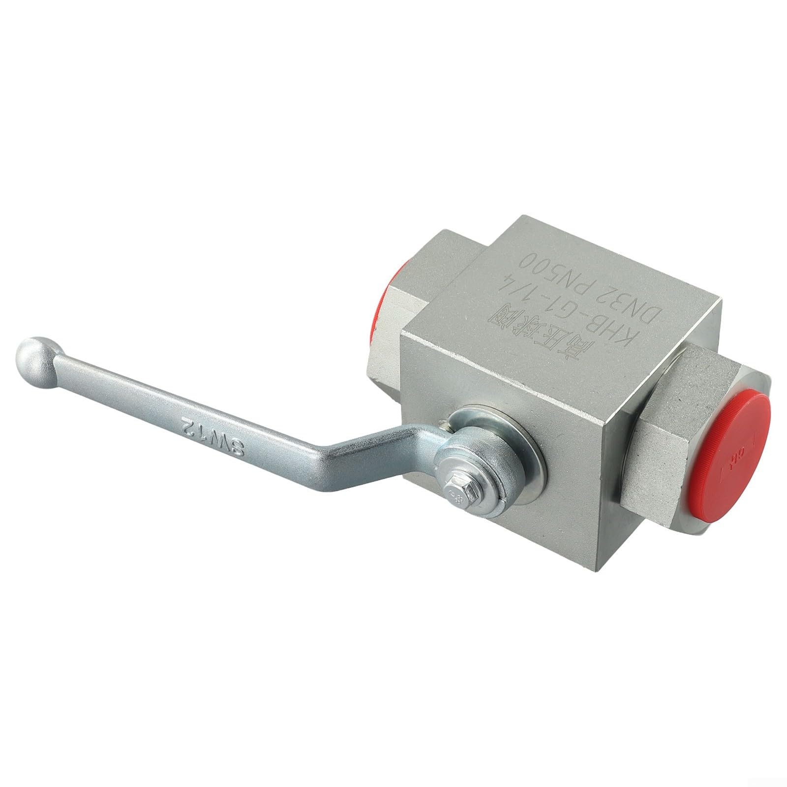 Valvola a sfera idraulica G1 Inch Carbon Steel 2 Way Manual Shut-off per applicazioni industriali dell'olio con resistenza ad alta pressione