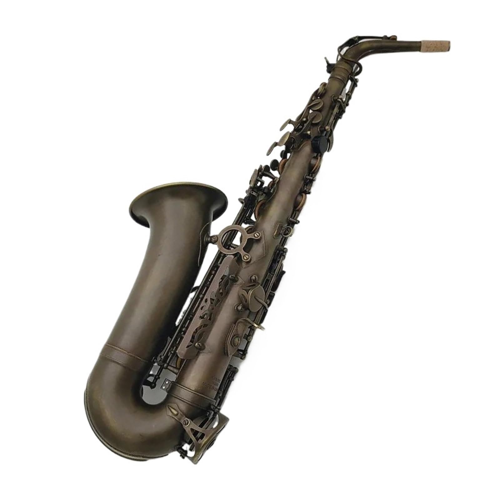 Saksofon Altowy W Kolorze Eb Brown Bronze Instrument Dęty Drewniany Z Pudełkiem I Akcesoriami Saksofon