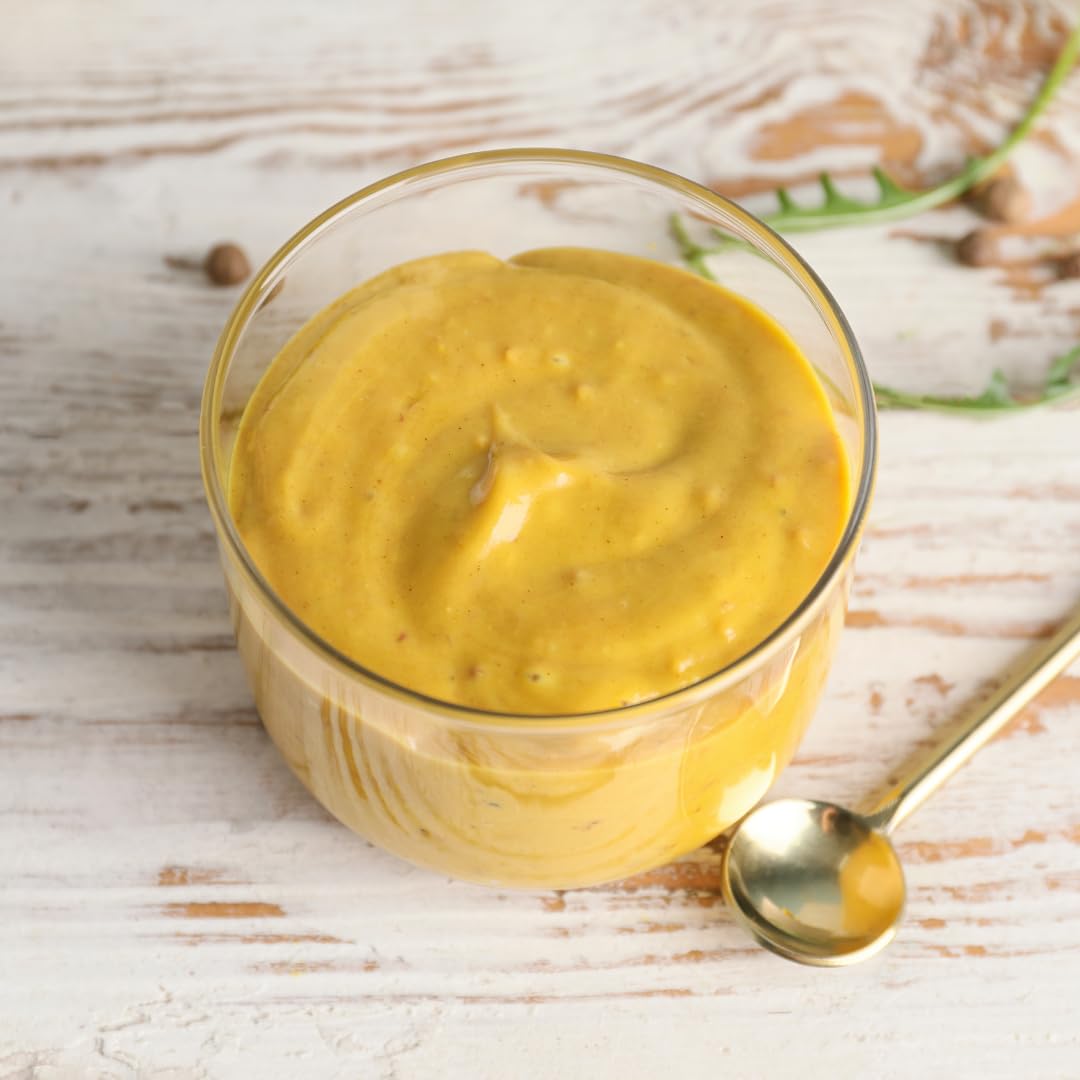Birch & Meadow Hot Mustard Flour, 1.1 lb, Hot & Spicy, Sauces & Dry Rubs, Homemade Mustard