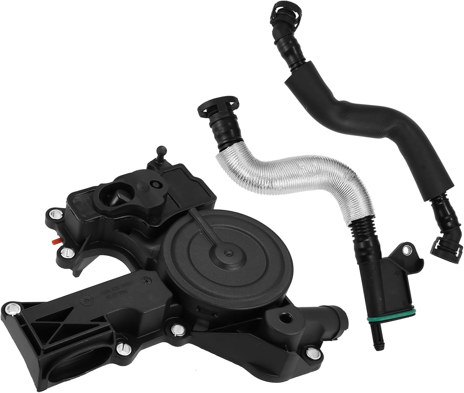 PCV Valve Engine Crankcase Vent Oil Separator Breather Hose Exhaust Pipe Kit 06H103495AH for VW Beetle CC for Audi A3 A4 A5 Q5 TT Hard Resistant Replace Parts Vehicle Components