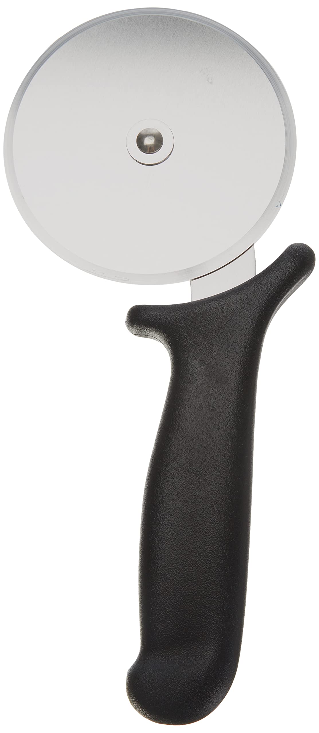 Arcos Professional Stainless Steel Pizza Cutter 100 mm with Ergonomic Polypropylene Handle, Pizza Cutter and Portion Cutter, Small and Light, Black