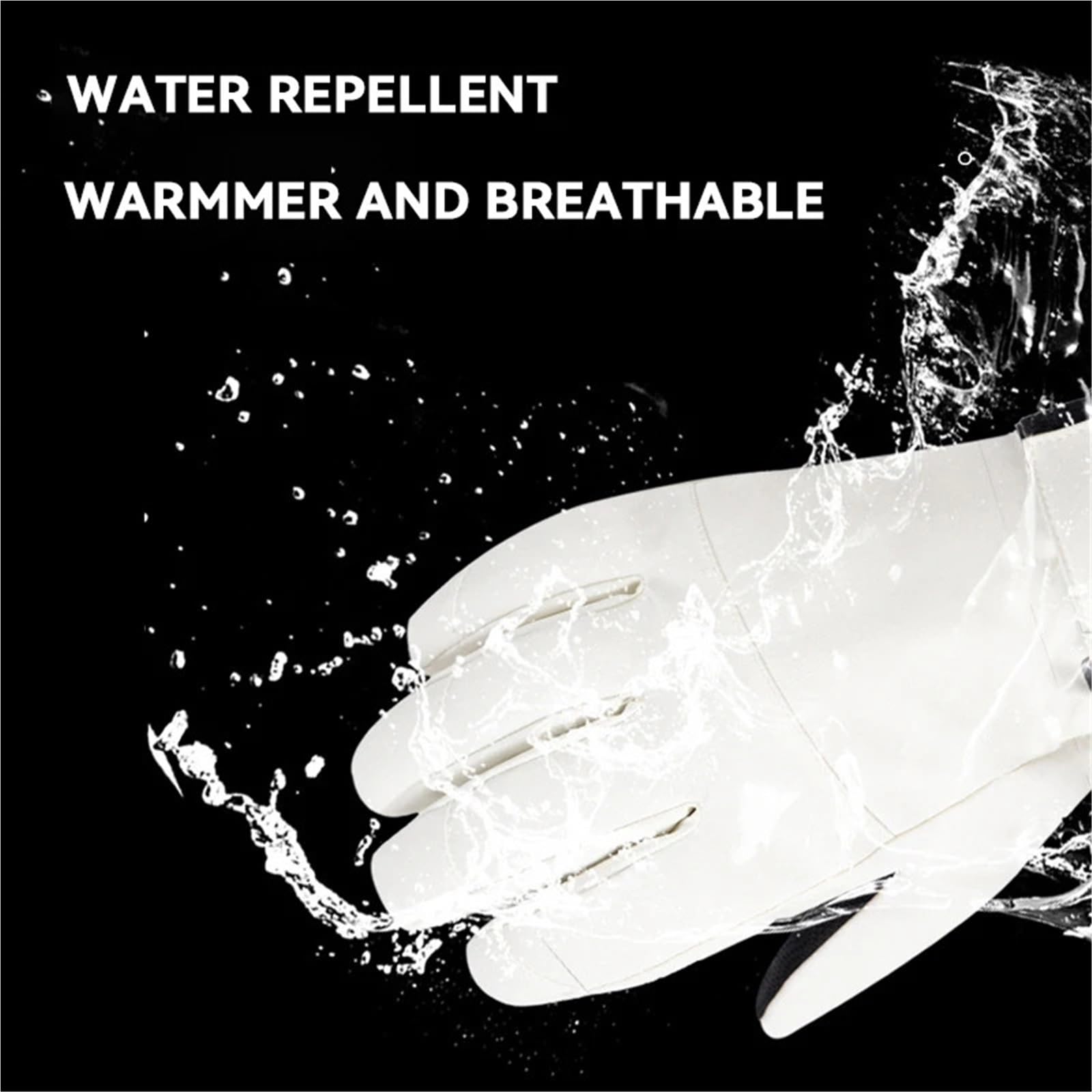 Guantes Esqui Hombre Guantes de esquí de Invierno for Hombre y Mujer, Impermeables, con Pantalla táctil, for Snowboard, Motocicleta, Nieve, cálidos, Resistentes al Viento y Ciclismo.