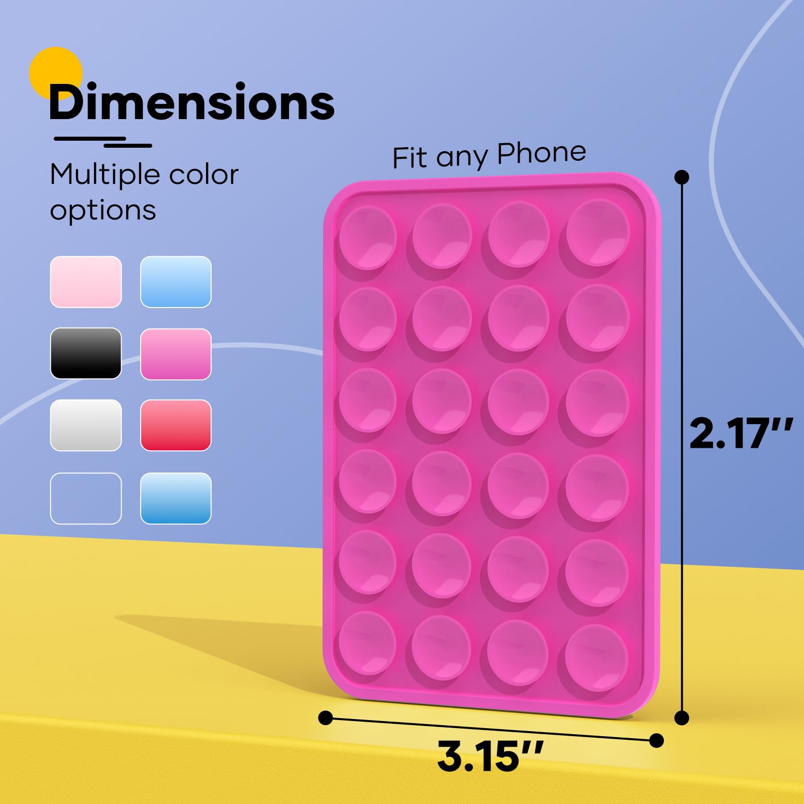 Amazon.com: Silicone Phone Sticky Grip, Suction Phone Case Mount for iPhone and Android, Hands-Free Sticky Cell Phone Grip, Mobile Fidget Mirror Holder for Selfies and Videos : Cell Phones & Accessories Amazon.com: Silicone Phone Sticky Grip, Suction Phone Case Mount for iPhone and Android, Hands-Free Sticky Cell Phone Grip, Mobile Fidget Mirror Holder for Selfies and Videos : Cell Phones & Accessories