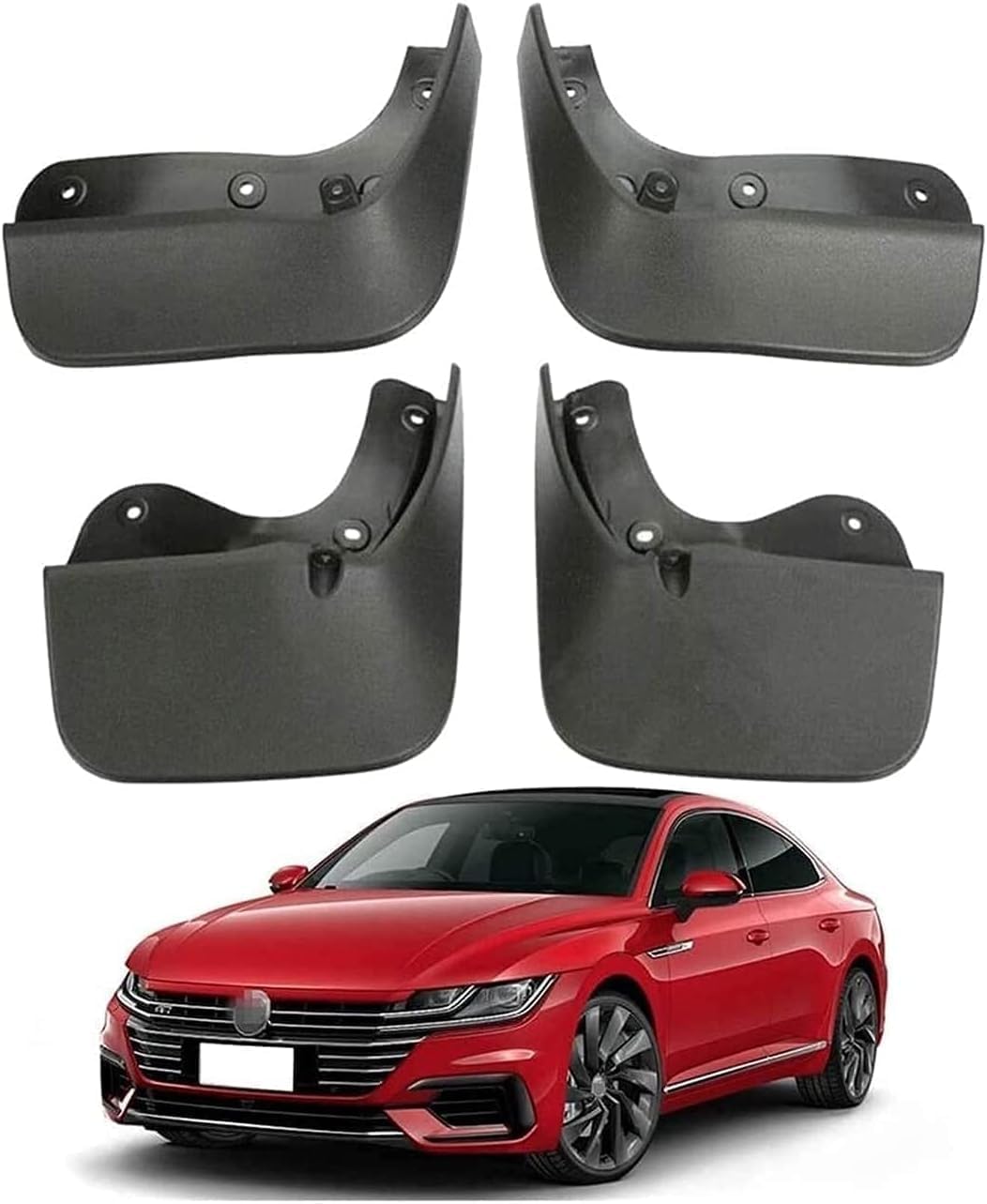 HGYNBCP Car Mud Flaps Splash Guards for VW Arteon 2017-2021, Splash Guard Front Rear Mudguard with Fixing Screws.