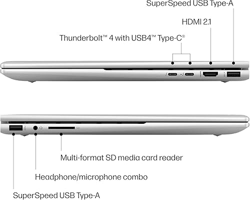 Miniatura 6 de HP Envy x360 - Laptop con pantalla táctil 2 en 1, portátil de negocios convertible FHD de 15.6 pulgadas, Intel i7-1255U, 16 GB de RAM, SSD de 512